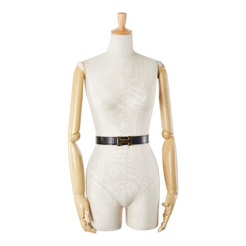 HERMES（エルメス） Hバックル コンスタンス ベルト 65 ブラック