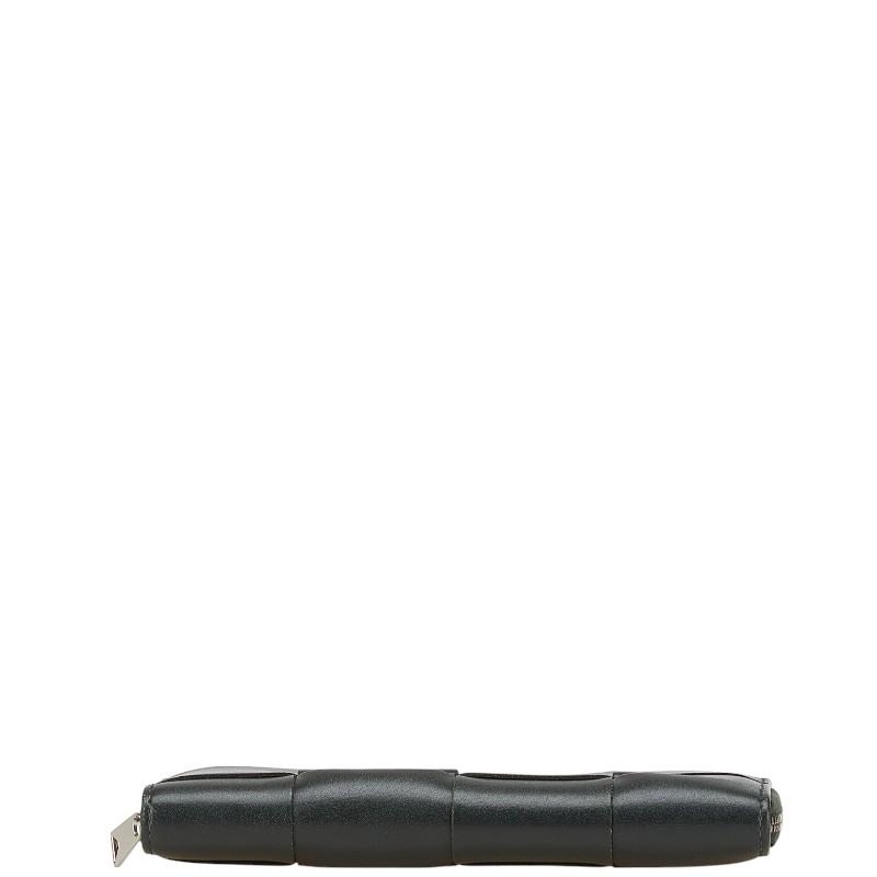 【瀬戸大橋店】 中古 BOTTEGA VENETA | ボッテガヴェネタ 長財布 イントレチャート ジップアラウンドウォレット - ブルー 【125】 BOTTEGA VENETA ボッテガヴェネタ 長財布 ラウンドファスナー イントレ