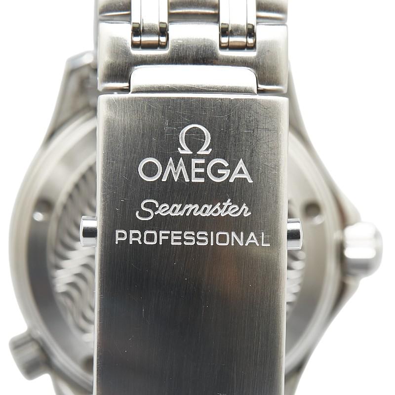OMEGA（オメガ） シーマスター 腕時計 2561.80 クオーツ ネイビー文字