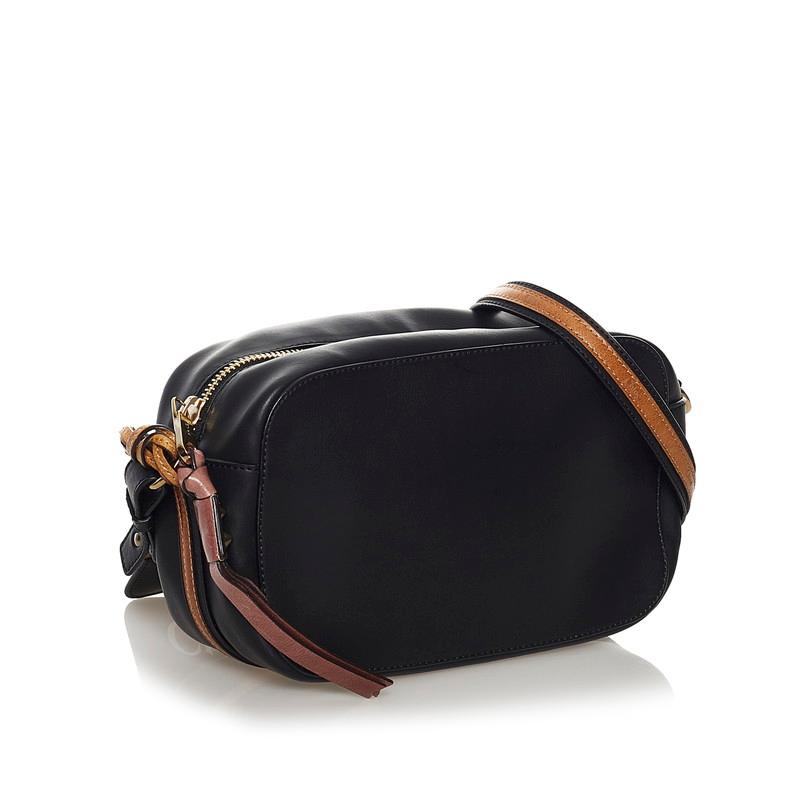 クロエ Chloé ショルダーバッグ サム ボストン レザー ブラック チャーム クロエ Chloé ショルダーバッグ サム ボストン レザー ブラック