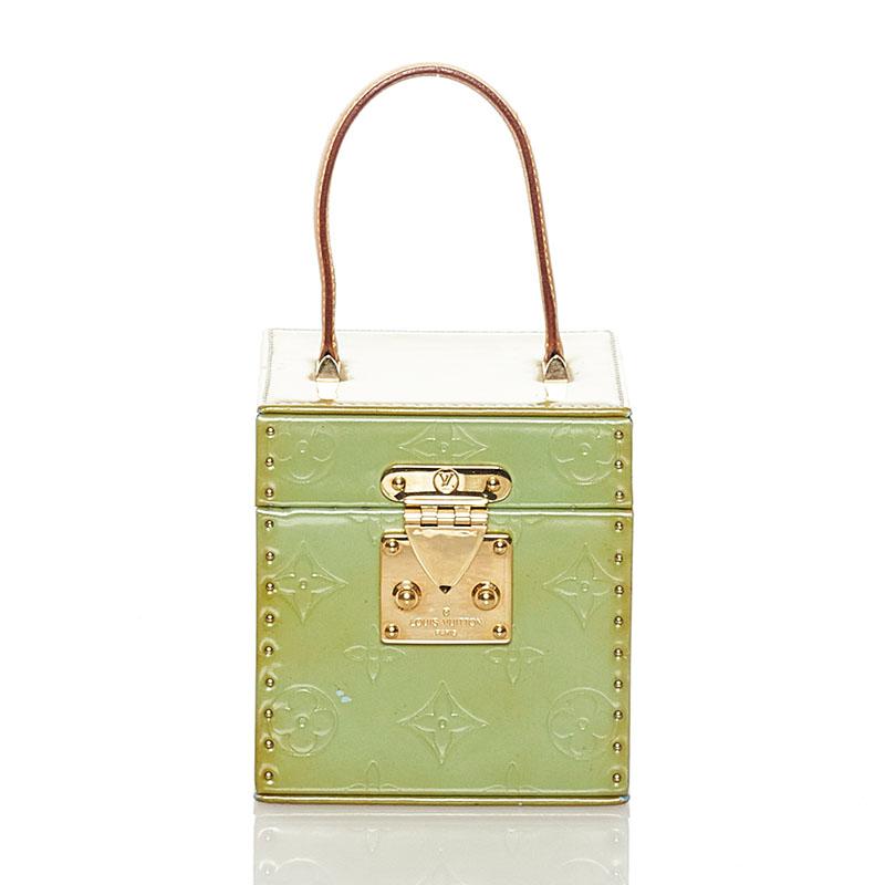 【未使用品】超美品 ルイ・ヴィトン ヴェルニ  パース ライトグリーン 楽天市場】美品 ルイ ヴィトン LOUIS VUITTON モノグラム