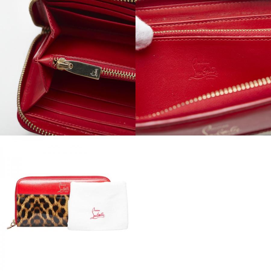 Christian Louboutin クリスチャンルブタン レオパード ラウンド 