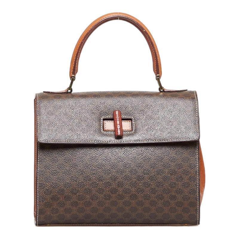 CELINE（セリーヌ） マカダム バンブーロック ハンドバッグ ショルダー