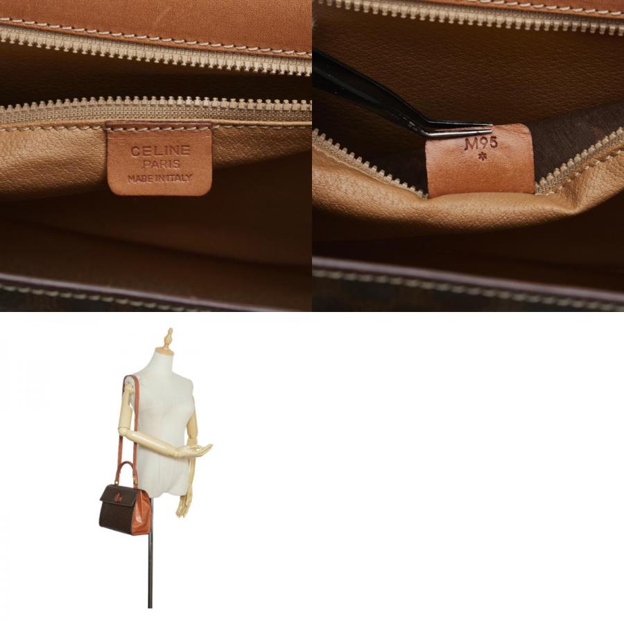 CELINE（セリーヌ） マカダム バンブーロック ハンドバッグ ショルダー