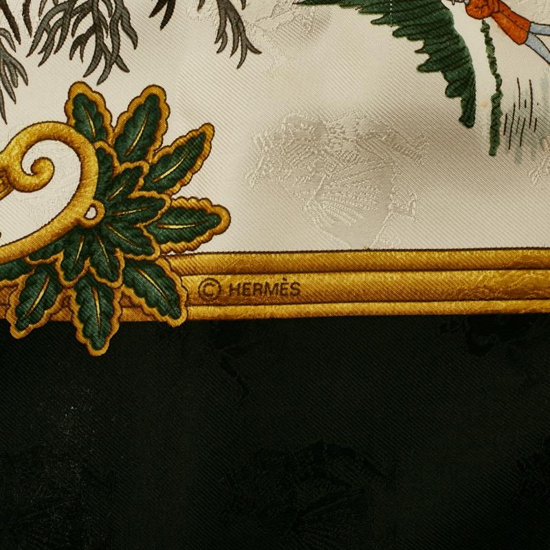 HERMES（エルメス） カレ90 Joies d' Hiver 冬の愉しみ スカーフ