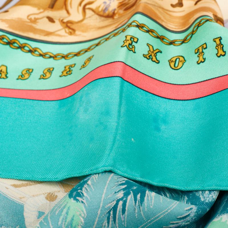 エルメス　スカーフ　カレ90 エキゾチック　狩猟　茶　ブラウン 楽天市場】エルメス スカーフ レディース カレ90 CHASSE au BOIS