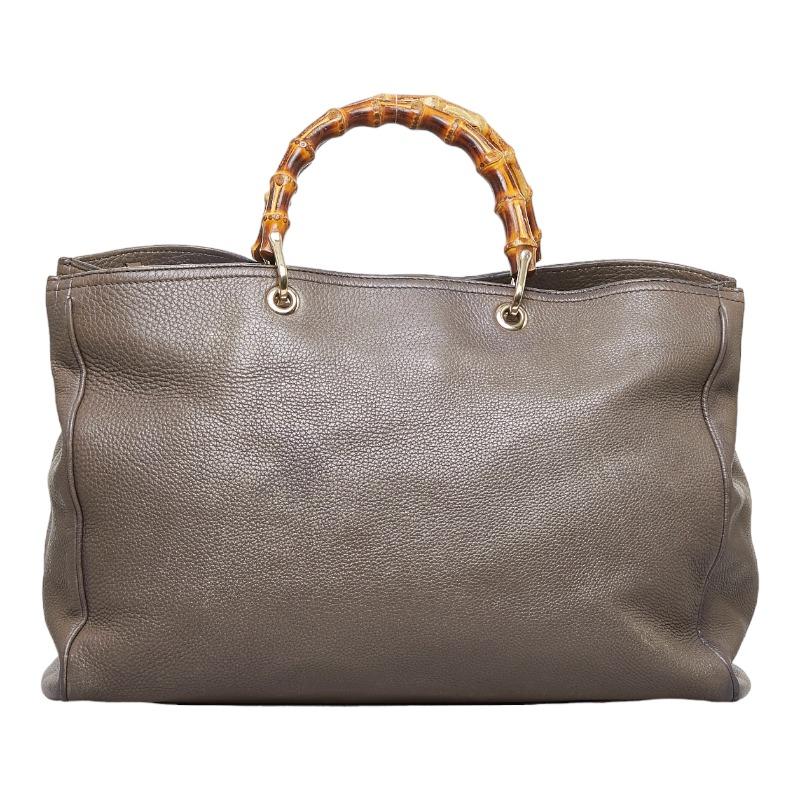 GUCCI（グッチ） バンブー ショッパー ラージトート ハンドバッグ