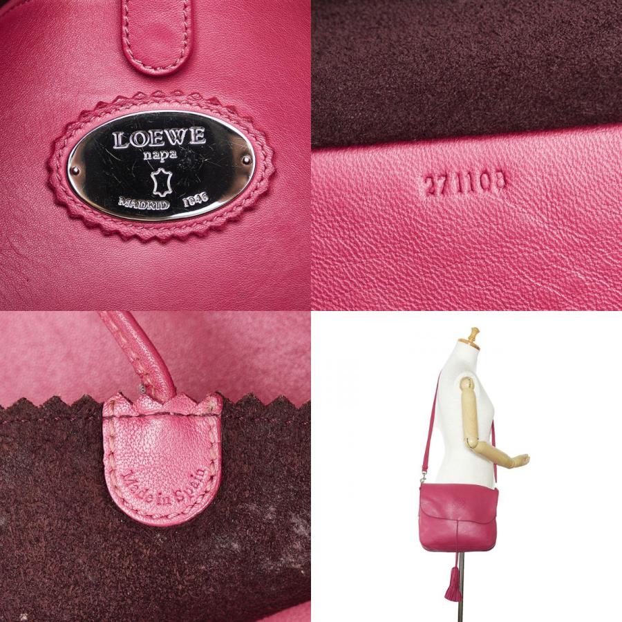 希少✨ LOEWE ロエベ ショルダーバッグ 肩掛け アナグラム タッセル 希少✨ LOEWE ロエベ ショルダーバッグ 肩掛け アナグラム