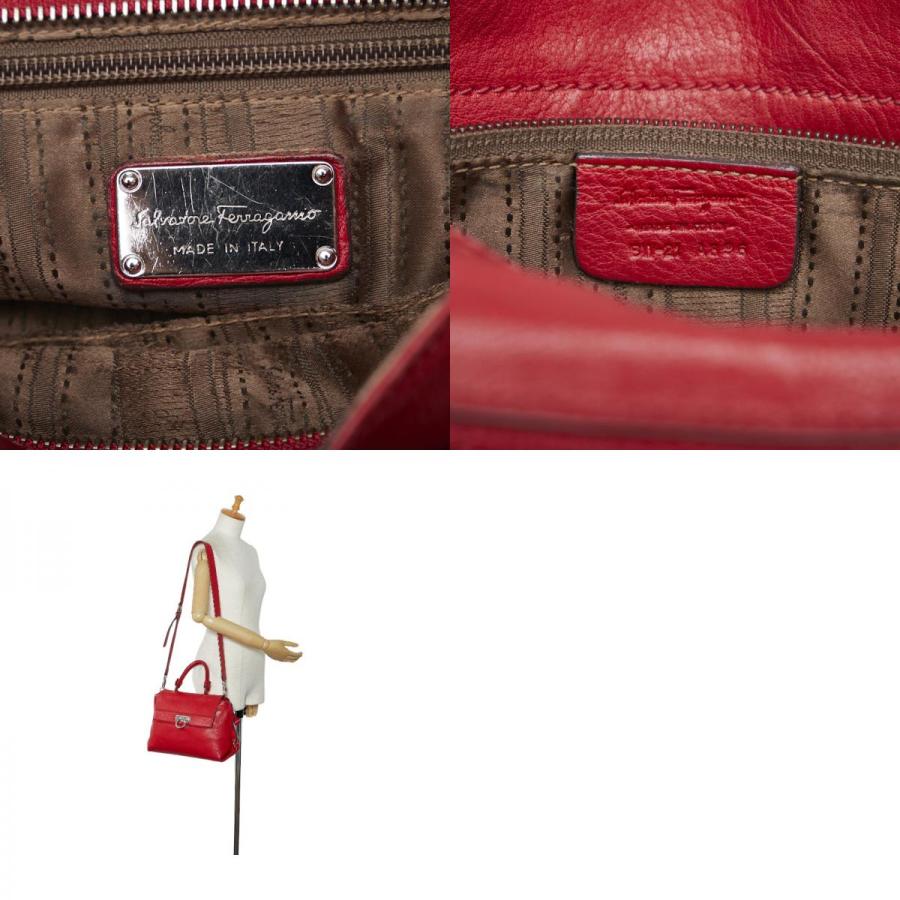 Salvatore Ferragamo レザーバッグ21 A896/07