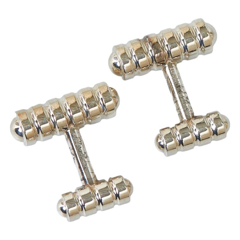 TIFFANY&Co. ティファニー グルーブ パロマ・ピカソ シルバー925 カフス メンズ 【中古】 TIFFANY&Co.（ティファニー） パロマピカソ グルーブ カフス シルバー