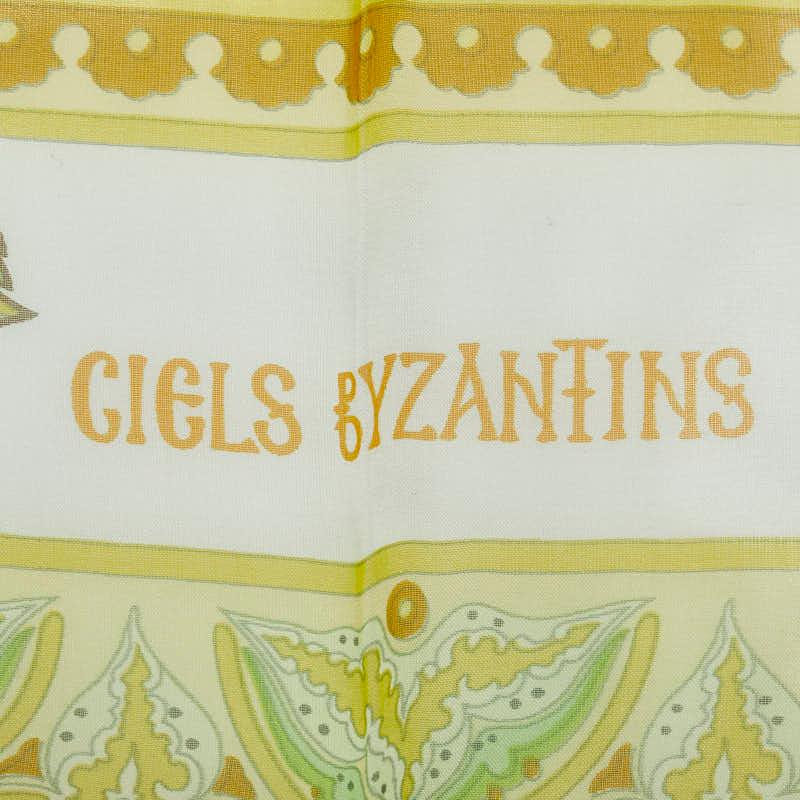 HERMES エルメス カレ90 CIELS BYZANTINS ビザンチンの空 HERMES エルメス カレ90 CIELS BYZANTINS ビザンチンの空