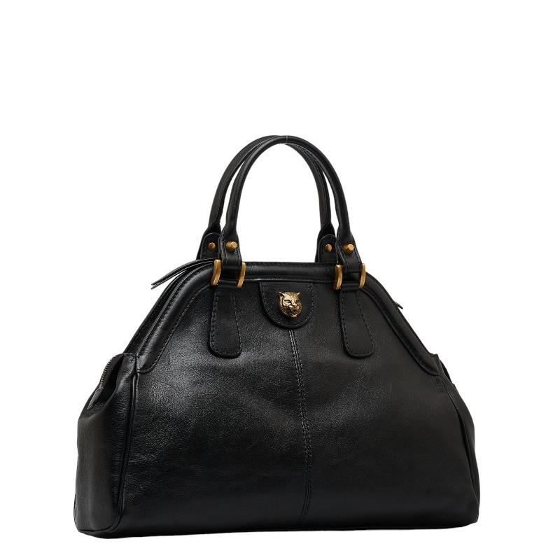 GUCCI（グッチ） リベル ハンドバッグ 516459 ブラック レザー