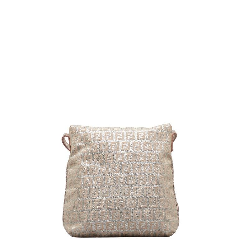 FENDI フェンディ ズッキーノ ラメ 斜め掛け ショルダーバッグ FENDI フェンディ ズッキーノ ラメ 斜め掛け ショルダーバッグ
