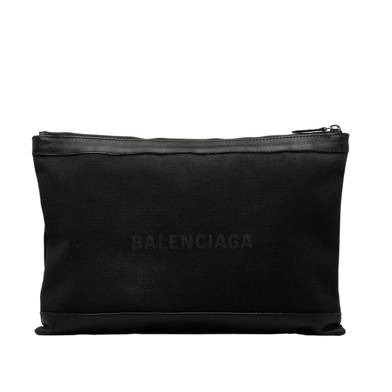 BALENCIAGA バレンシアガ ネイビークリップL セカンドバッグ BALENCIAGA バレンシアガ ネイビークリップL セカンドバッグ