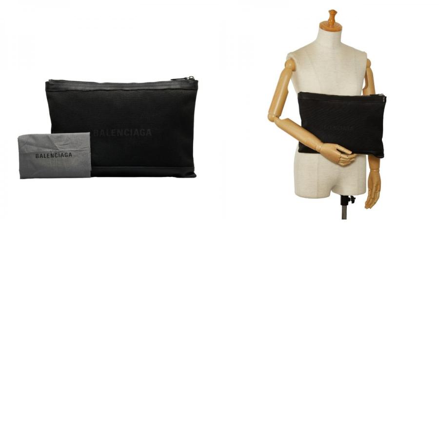 BALENCIAGA バレンシアガ ネイビークリップL セカンドバッグ BALENCIAGA バレンシアガ ネイビークリップL セカンドバッグ