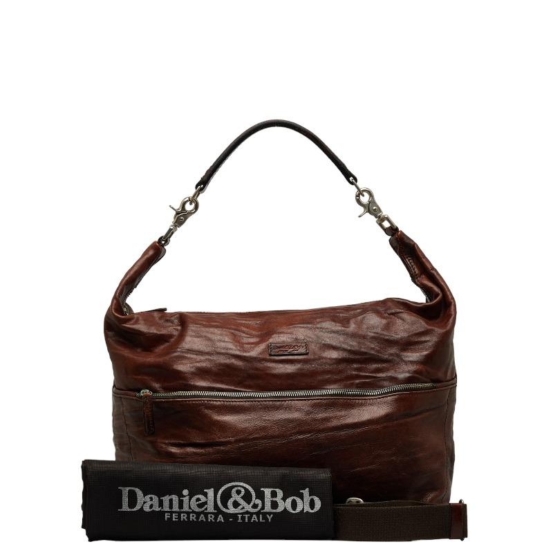 美品　ダニエル&ボブ2way ジャスミン　ロディ　ショルダーバッグ　クロコ型押し ダニエルアンドボブ JASMINE RODI ジャスミン ロディ ショルダーバッグ