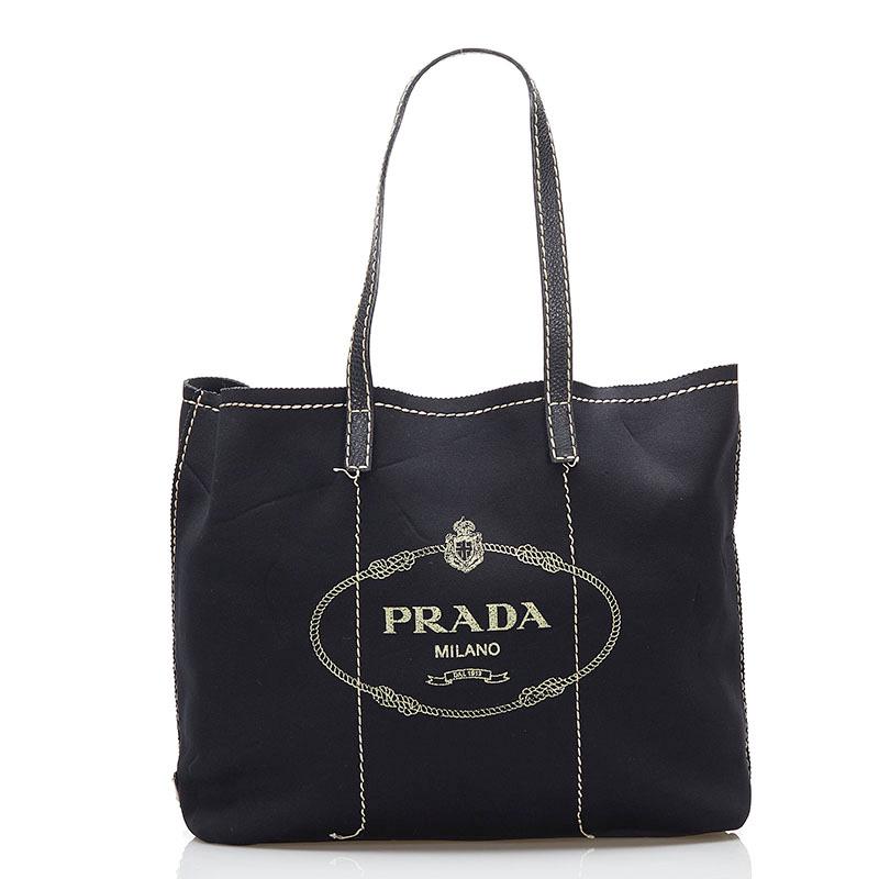PRADA プラダ 最新 ネオプレーン トートバッグ ショルダーバッグ