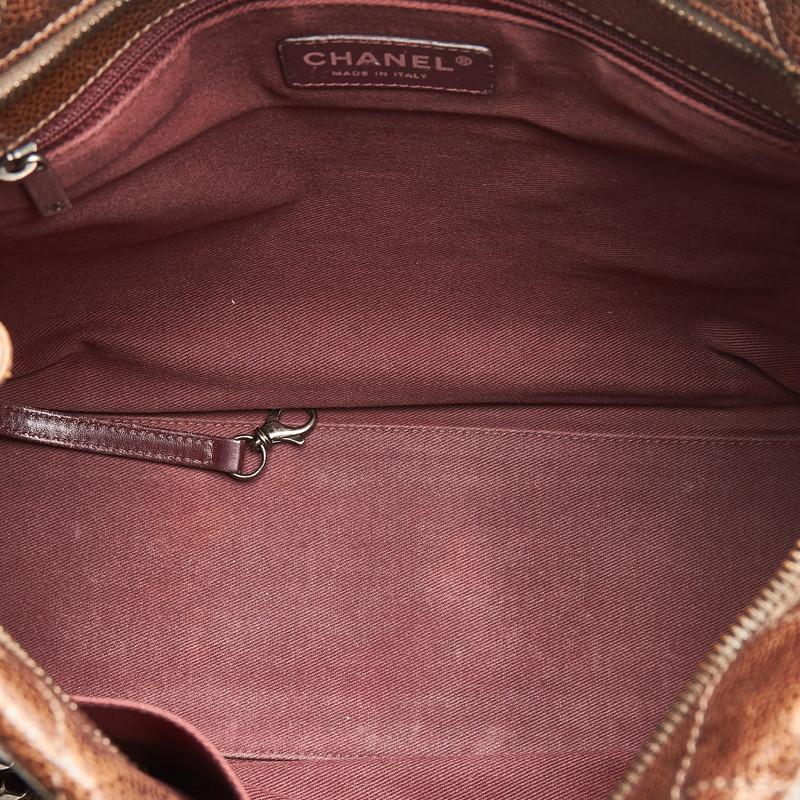 【美品★】シャネル　キャビアスキンマトラッセ　ココチャーム　チェーンバッグ CHANEL（シャネル） マトラッセ ココチャーム チェーン ショルダー
