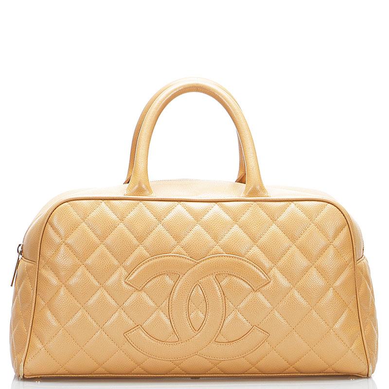 CHANEL（シャネル） マトラッセ ココマーク ハンドバッグ ボストン