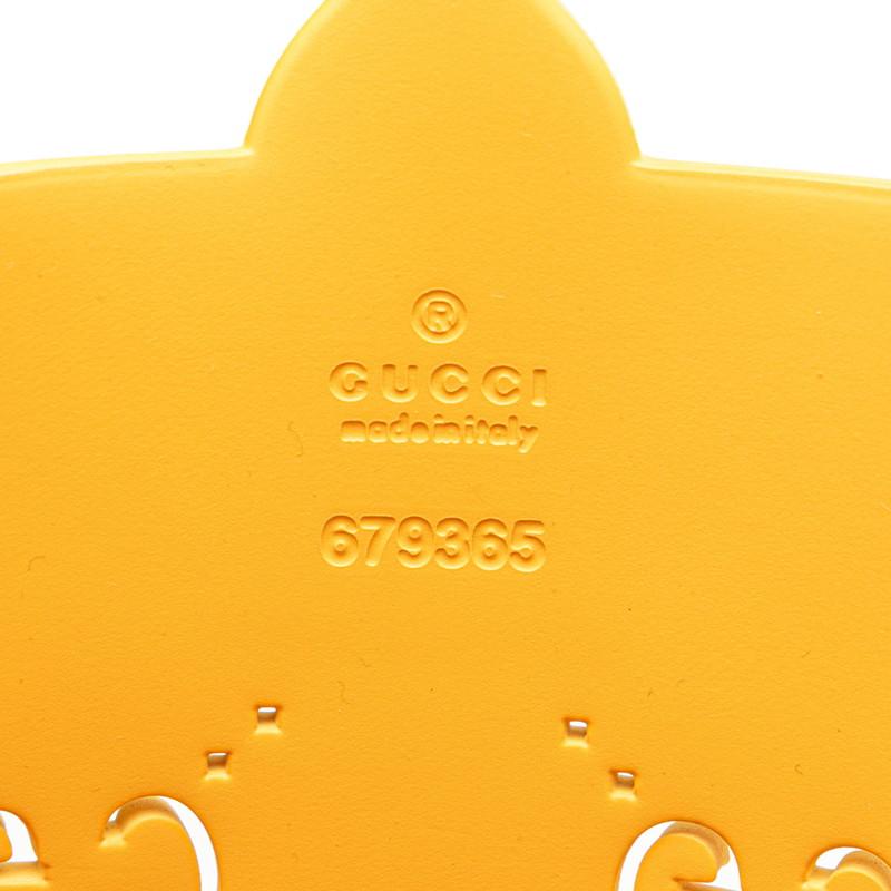 GUCCI グッチ　チルドレンズ　ハンドバッグ　イエロー GUCCI グッチ バッグ キッズ ブランド トートバッグ