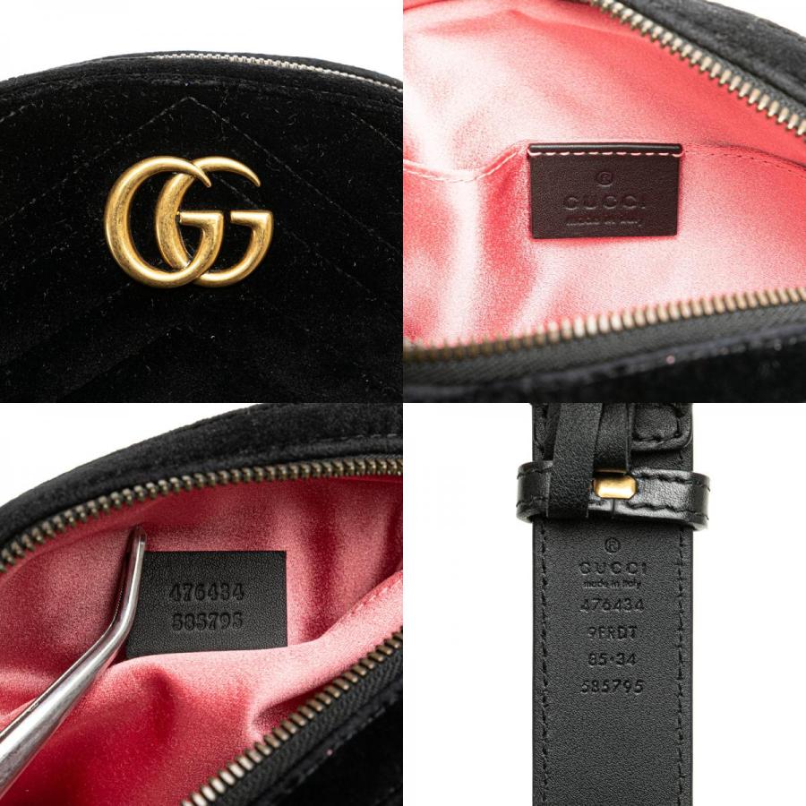 GUCCI グッチ GGマーモント ウエストバッグ ボディバッグ 85/34 GUCCI グッチ GGマーモント ウエストバッグ ボディバッグ 85/34