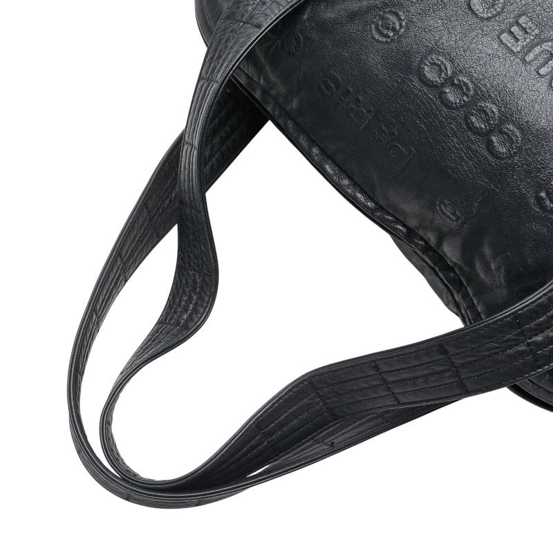 CHANEL シャネル エンボスロゴ アンリミテッド ハンドバッグ CHANEL シャネル エンボスロゴ アンリミテッド ハンドバッグ