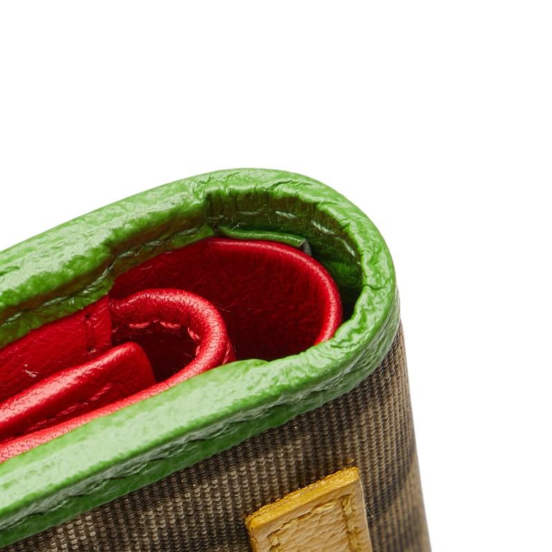 クリスチャンディオール トロッター総柄 三つ折り財布
