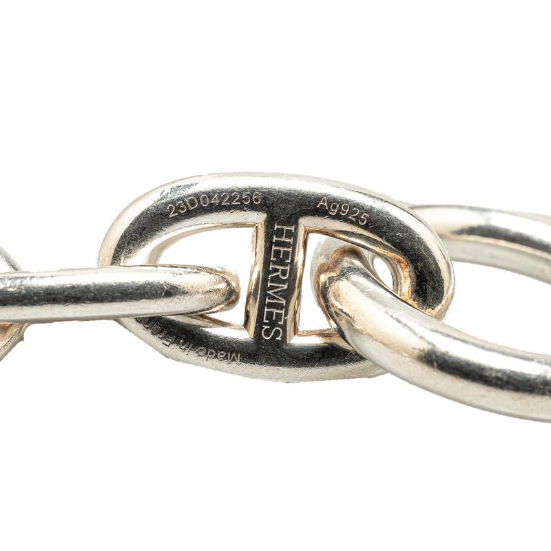 HERMES エルメス シェーヌダンクル TGM ブレスレット シルバー HERMES エルメス シェーヌダンクル TGM ブレスレット シルバー