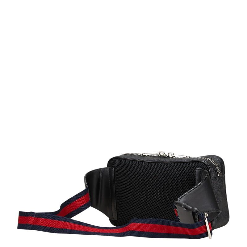 GUCCI（グッチ） GGスプリーム シェリーライン ボディバッグ ベルト