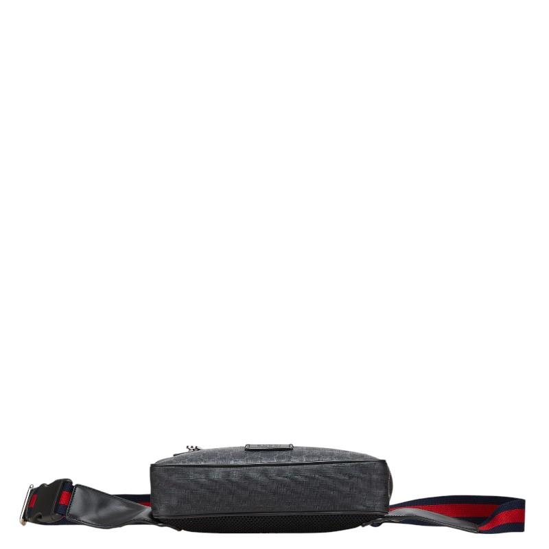 GUCCI（グッチ） GGスプリーム シェリーライン ボディバッグ ベルト