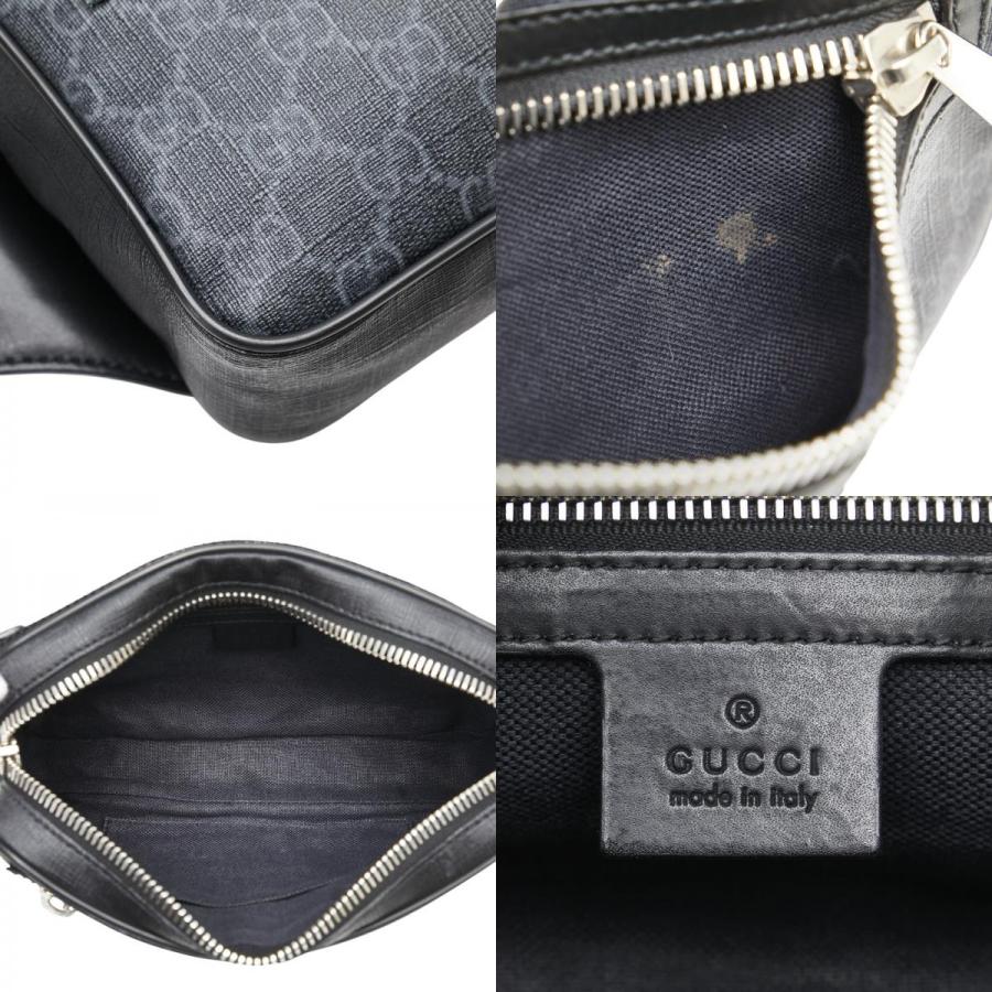 GUCCI（グッチ） GGスプリーム シェリーライン ボディバッグ ベルト