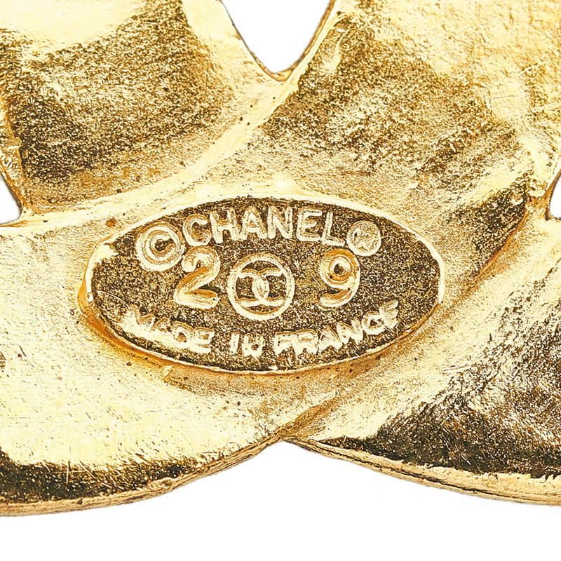 CHANEL（シャネル） ヴィンテージ ココマーク 編み込み ブローチ