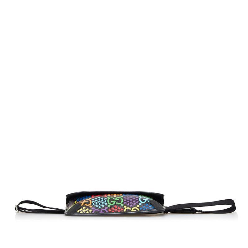 グッチ PVCレザー GGサイケデリックウエストバッグ 598113