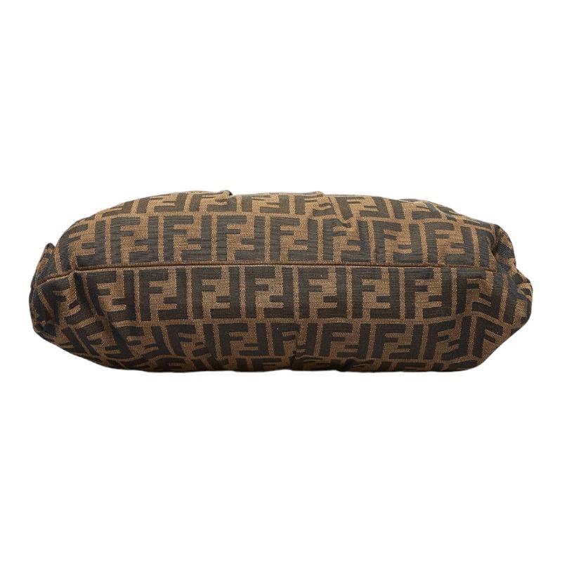 【美品】 Fendi フェンディ Zucca ズッカ ショルダーバッグ 8BR436 ブラウン / キャンバス、レザー FENDI（フェンディ） ズッカ ワンショルダーバッグ 8BR436 ブラウン