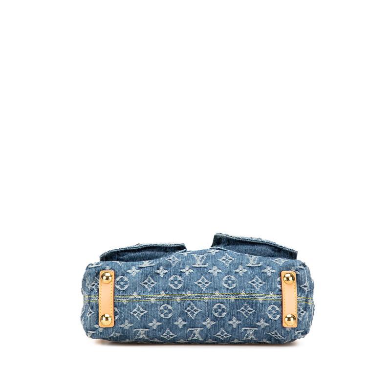 【本日発送】Louis Vuitton デニム モノグラム ショルダーバッグ LOUIS VUITTON ルイヴィトン バギーPM モノグラムデニム