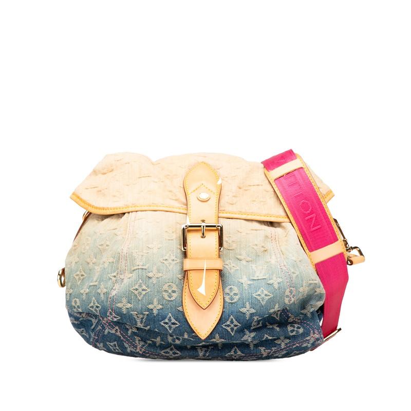 希少レア❤️ルイヴィトン モノグラム デニム サンシャイン ショルダーバッグ LOUIS VUITTON ルイ ヴィトン モノグラム デニム サンシャイン