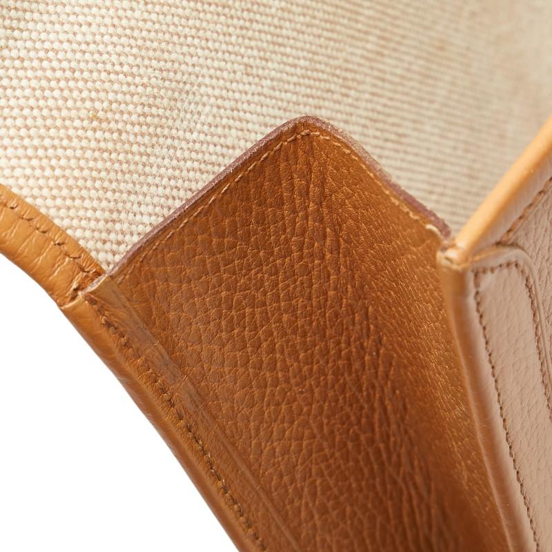 HERMES（エルメス） ジジェGM セカンドバッグ クラッチバッグ ブラウン