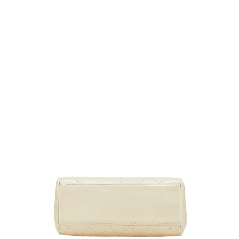 CHANEL（シャネル） ココマーク マトラッセ ミニハンドバッグ ベージュ