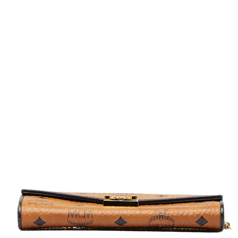 MCM エム シー ヴィセトス ロゴグラム ゴールド金具 チェーン  