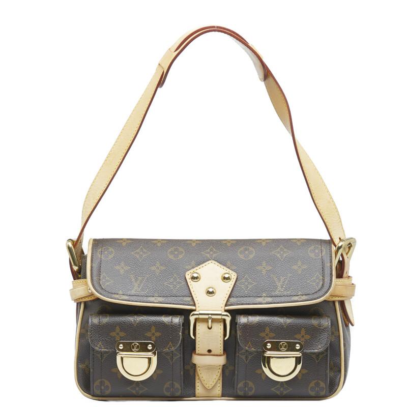 ルイ・ヴィトン LOUIS VUITTON ハドソンPM M40027 ブラウン PVC レディース ショルダーバッグ LOUIS VUITTON（ルイ・ヴィトン） ルイ ヴィトン モノグラム ハドソン