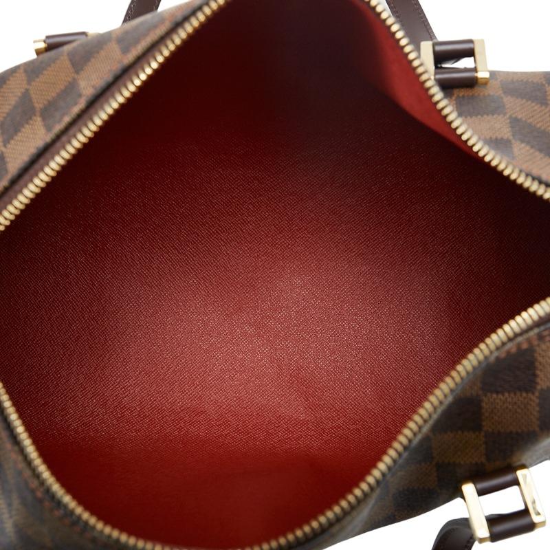 ルイ ヴィトン ダミエ パピヨン30 ハンドバッグ N41210 ブラウン PVC レザー レディース LOUIS VUITTON 【中古】 LOUIS VUITTON（ルイ・ヴィトン） ルイ ヴィトン ダミエ パピヨン30