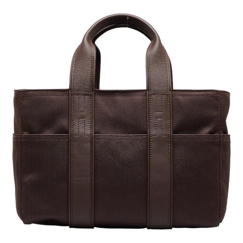 HERMES エルメス アカプルコPM ハンドバッグ トートバッグ ブラウン 