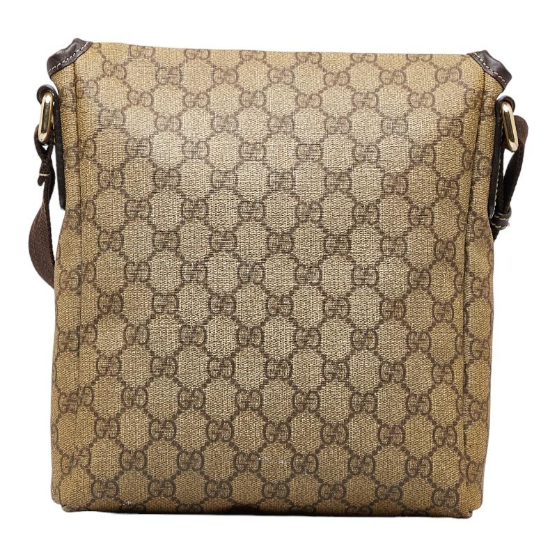 グッチ GGスプリーム 斜め掛け ショルダーバッグ 223666 ベージュ  