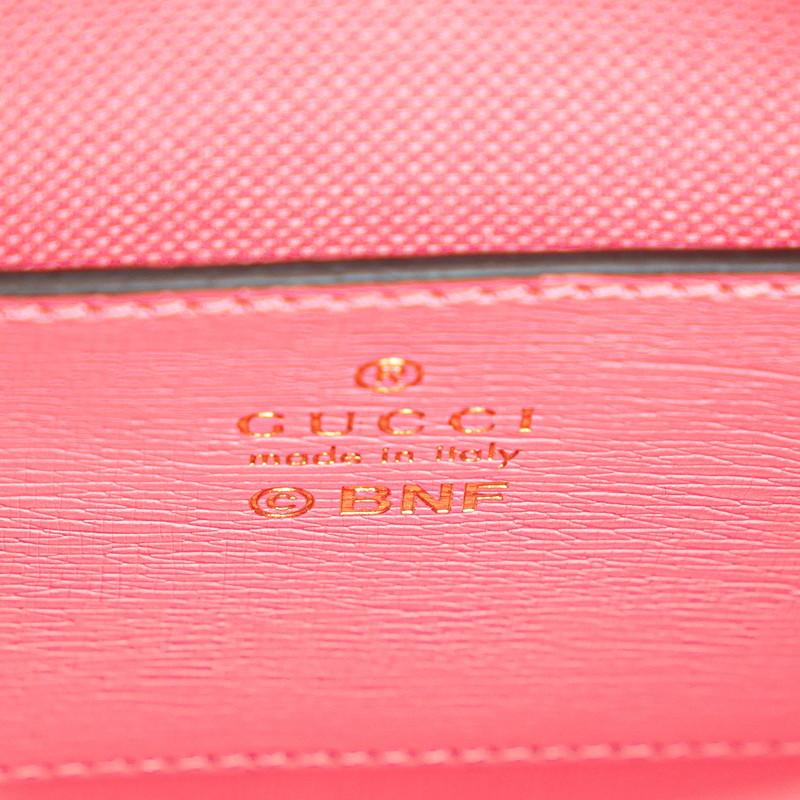 【GUCCI】 ピンク スエード ミニハンドバッグ Gucci ミニGGパターン ハンドバッグ | ピンク | FARFETCH JP