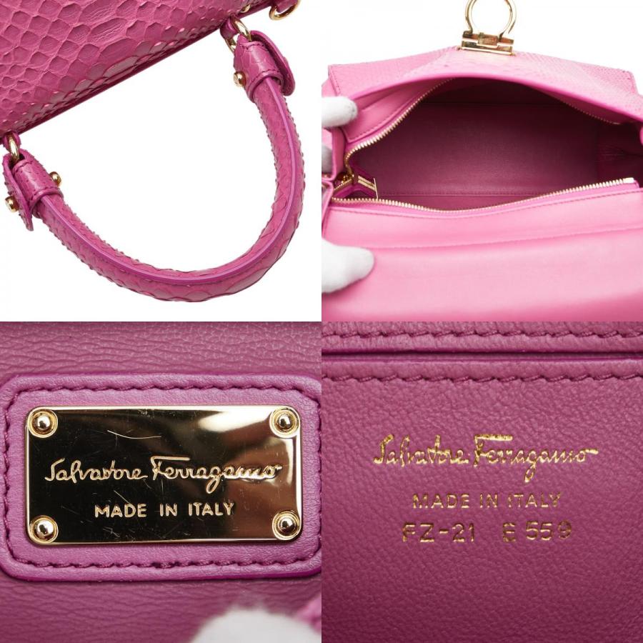 SALVATORE FERRAGAMO カンチニフレトミニトトハック 【関税込】 FERRAGAMO フェラガモ ショルダーバッグ HUG MINI ハグ ミニ