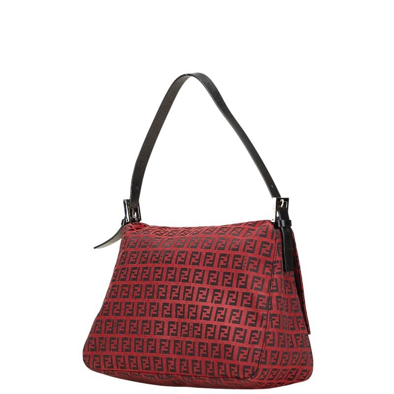 FENDI フェンディ ズッキーノ マンマバケット ワンショルダーバッグ 