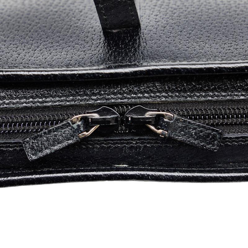 GUCCI（グッチ） ジャッキー ハンドバッグ 0021071 ブラック レザー