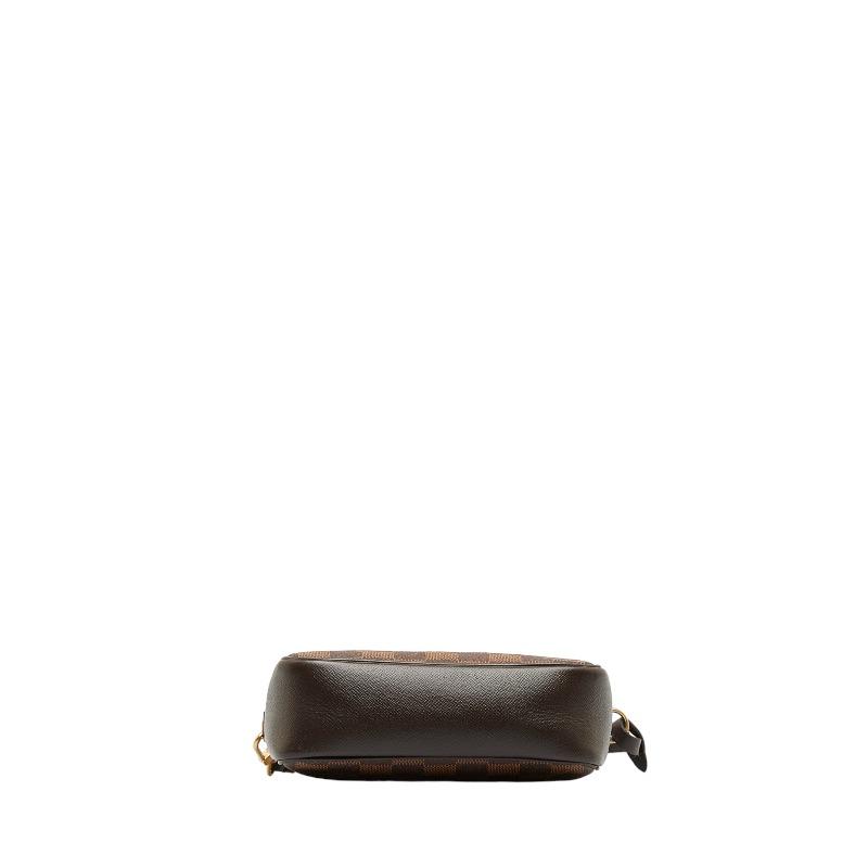 正規品 ルイヴィトン ダミエ トゥルース メイクアップポーチ ミニバック ♡美品 LOUIS VUITTON（ルイ・ヴィトン） ルイ ヴィトン ダミエ トゥルース