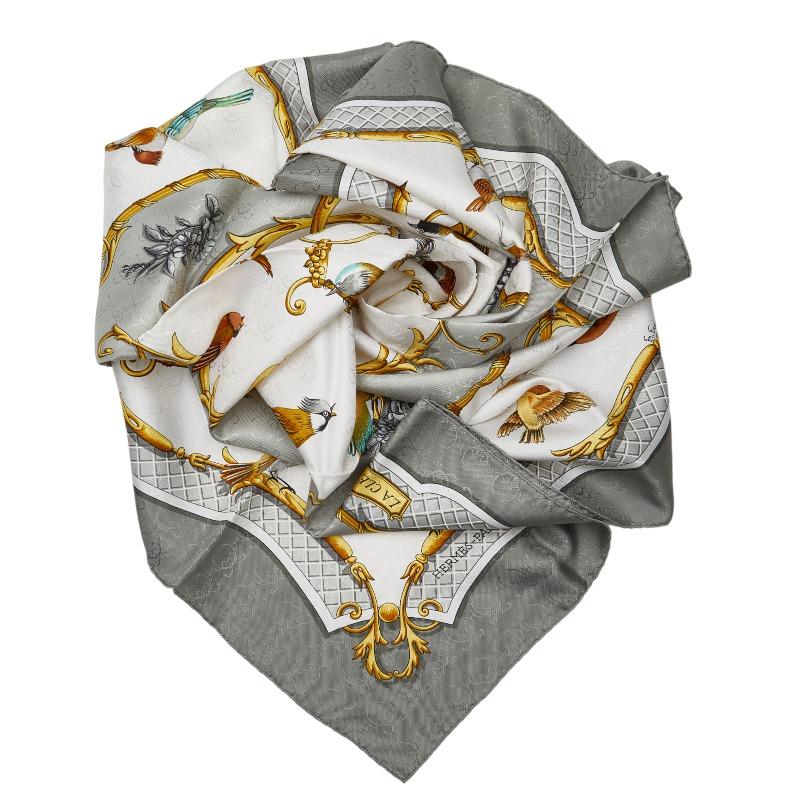HERMES エルメス カレ90 LA CLE des CHAMPS 自由の天地への鍵 HERMES エルメス カレ90 LA CLE des CHAMPS 自由の天地への鍵