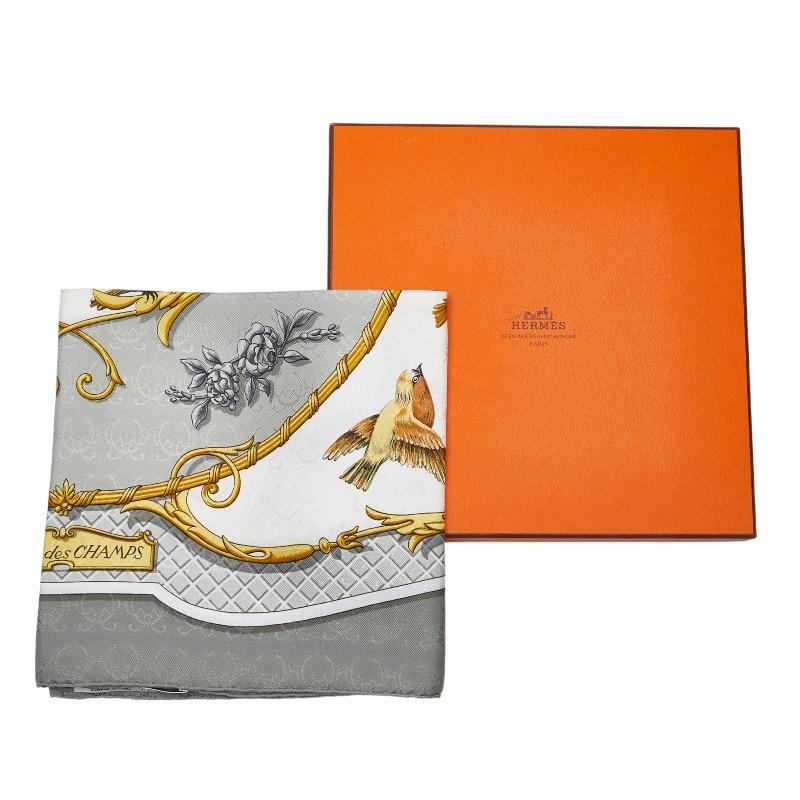 HERMES エルメス カレ90 LA CLE des CHAMPS 自由の天地への鍵 HERMES エルメス カレ90 LA CLE des CHAMPS 自由の天地への鍵